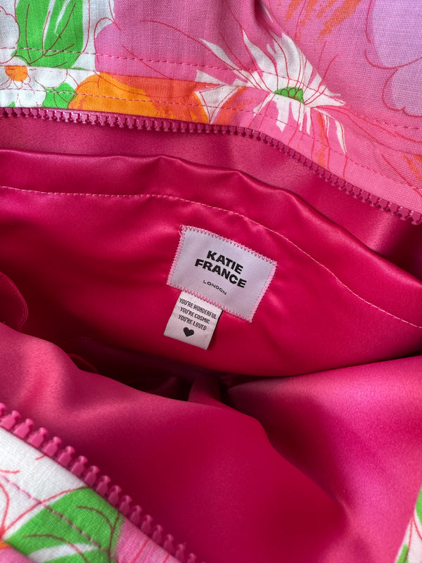 Vintage Fruity Loop - Floral Maxi Love Bomb Bag