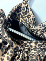 Pleasure - Love Bomb Leopard Print Heart Bag