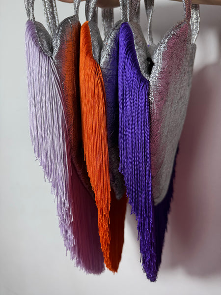 SILVER PARTY FRINGE
