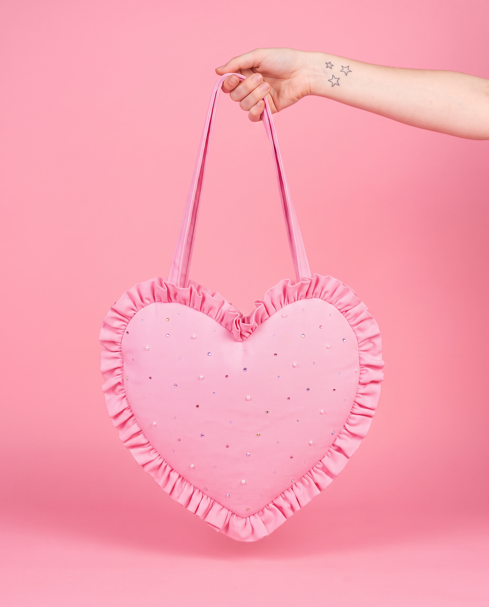 Bedazzled Beauty Maxi Heart Bag