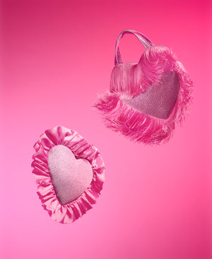 Queen of The Night - Mini Love Bomb Heart Bag