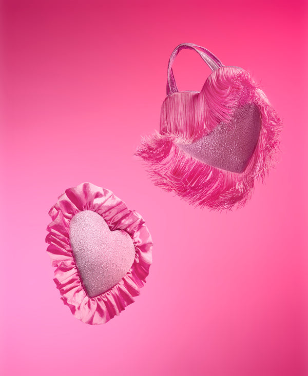 Queen of The Night - Mini Love Bomb Heart Bag