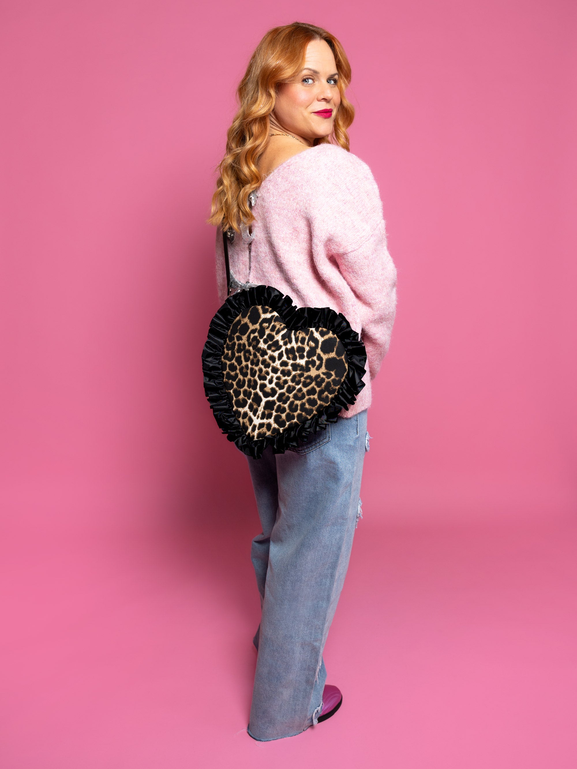 The Cross Body - Mini Love Bomb Heart Bag