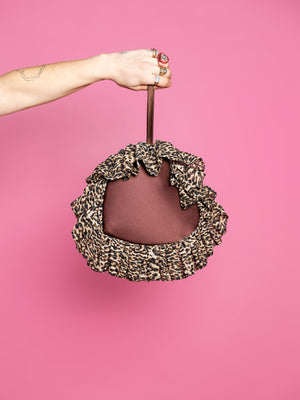 Cheeky Lil Brown No - Wristlett