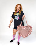 Lady Love, Love Bomb Heart Frill Bag  (Pre-Order for end November / December)