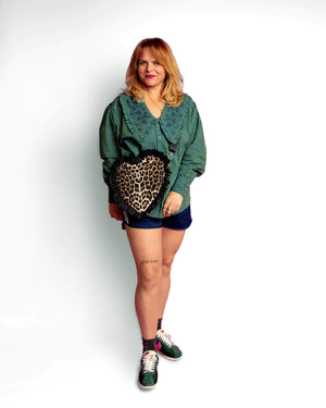 The Cross Body - Mini Love Bomb Heart Bag
