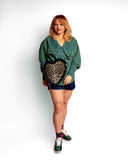The Leopard Cross Body Love Bomb Heart Bag (pre order for mid December)