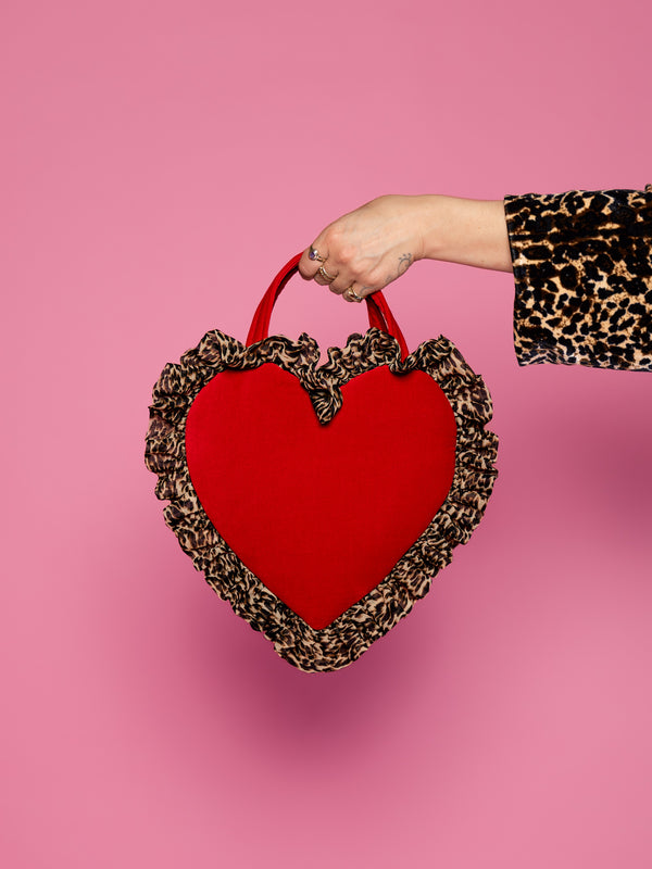 Lady In Red Mini Heart Bag